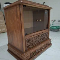 میز تلویزیون تمام چوب