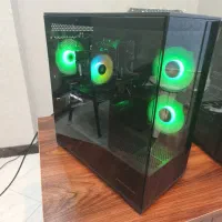 کیس گیمینگ cpu12400f گرافیک 3050 رم ۳۲