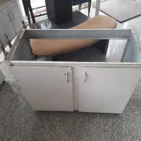 آبچکان و زیر سینک ظرفشویی گالوانیزه