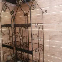 گل و پایه ی گل|گل مصنوعی|نیشابور, گنبد سبز|دیوار