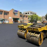 آسفالتکاری کاتربرش آسفالت غلطک قیرایزوگام تراشه