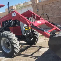 تراکتور ۴۷۵ با بیل اصفهان