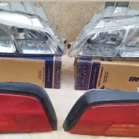 یک جفت چراغ عقب وچراغ جلو پارس