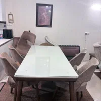 میزناهارخوری (میز ۸نفره+۶صندلی)