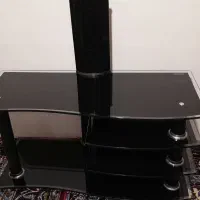 میز تلوزیون شیشه ای ساده فروشی