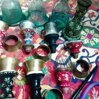 شلنگ قلیان سری قلیون بادگیر برنجی سری شلنگ|کوهنوردی و کمپینگ|ری, هاشم‌آباد|دیوار