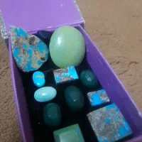 سنگ فیروزه و زمرد اصل