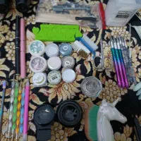 وسایل کاشت ناخن|آرایشی، بهداشتی، درمانی|خرم‌آباد, |دیوار