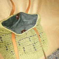 کیف رو دوشی رافیا|کیف، کفش، کمربند|اهواز, زیتون کارمندی|دیوار