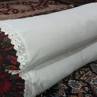 دوعددمتکا لوله‌ای پته مدل بازوبندی|رختخواب، بالش، پتو|کرمان, |دیوار