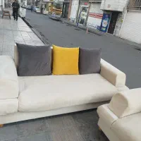 مبل راحتی 7نفره کارکرده|مبلمان خانگی و میز عسلی|مشکین‌دشت, |دیوار