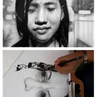 طراحی چهره تخفیف ویژه تا فردا شب دیر نکنی|تابلو، نقاشی، عکس|مشهد, کوی المهدی|دیوار