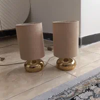 یک جفت آباژور رومیزی