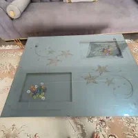 میز تی وی و میزجلو مبلی و۴تاگل میز طوسی جدید|مبلمان خانگی و میز عسلی|رامهرمز, |دیوار