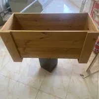 گلدان چوبی فلاور باکس ترمود(قابلیت رنگ چوب دلخواه)|گل و گیاه طبیعی|تهران, ازگل|دیوار