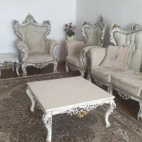 مبل سلطنتی و بوفه میز تلوزیون|مبلمان خانگی و میز عسلی|مریوان, |دیوار