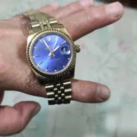 ساعت رولکس طلائی صفحه آبی