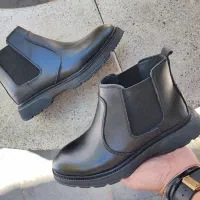 نیم بوت تمام چرم طبیعی سایز40تا44