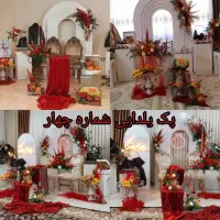 دیزاین دکور خنچه پیچی میوه گل آرایی شب چله شب یلدا|خدمات پذیرایی، مراسم|مشهد, کوثر|دیوار