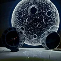 تابلو ماه شب خواب