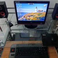pc همراه با تمام اقلام فروش فروری توافقی|رایانه رومیزی|میناب, |دیوار