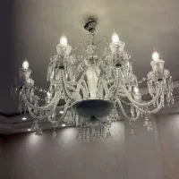 لوستر کریستال ۱۵ شاخه