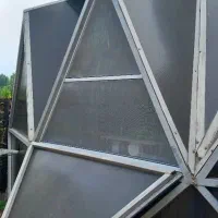 تولیدی توری پلیسه پنجره های دوجداره