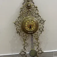 لوستر برنجی و ساعت برنجی درحد نو|لوستر و چراغ آویز|اسلام‌شهر, مظفریه|دیوار