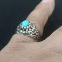 انگشتر فیروزه نیشابور راف سنگ اوپال بلوفایر .زبرجد|جواهرات|تهران, دولاب|دیوار