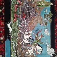 قالیچه ماشینی دو عدد