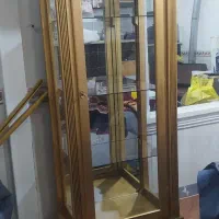 بوفه طلائی چوب