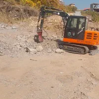 خاکبرداری گود برداری مینی بیل بابکت