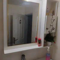 یک عدد روشویی سرامیکی در حد نو و کابینتی کارکرده|لوازم سرویس بهداشتی|اهواز, گلستان|دیوار