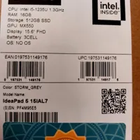 لپ تاپ قدرتمند لنوو Lenovo IdeaPad 5 گرافیک مجزا|رایانه همراه|تهران, تجریش|دیوار