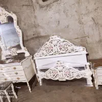 سرویس خواب سلطنتی 120|تخت و سرویس خواب|تهران, یافت آباد جنوبی|دیوار