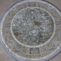 قالیچه دایره ۱×۱گرد برجسته تمام نخ آکرولیک|فرش|مشهد, امیر|دیوار