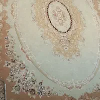 فرش تمام نخ کرم رنگ ۱۲متری