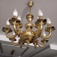(فروش وخریدار) لوستر برنجی|لوستر و چراغ آویز|تهران, نارمک|دیوار
