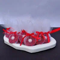 گیفت شمع  هفت سین سنگ های مصنوعی