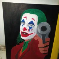 تابلو بوم طرح joker