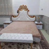تخت خواب/میزکنسول آینه/جاکفشی/کمد/سرویس خواب|تخت و سرویس خواب|مشهد, رضاشهر|دیوار