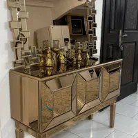 کنسول با آینه|بوفه، ویترین، کنسول|بابل, |دیوار