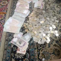سکه قدیمی با پول قدیمی|کلکسیون سکه، تمبر، اسکناس|قم, شاد قلی|دیوار
