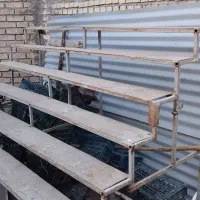 شش  پایه بساط خیلی بزرگ با سایبون