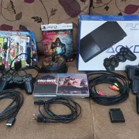 دستگاه پلی استیشن ۲ در حد نو کپی خور و سی دی خور