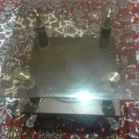 دوعدد میز شیشه ای