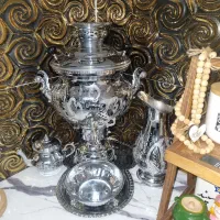 سماور گازی با سرویس کامل