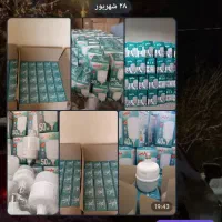 تعداد کم و زیاد لامپ ضمانتی آف خورده|لامپ و چراغ|برازجان, |دیوار