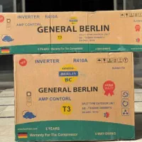 کولر گازی 24 هزار اینورتر General Berlin 24000|کولر گازی و فنکوئل|رشت, بلوار گیلان|دیوار