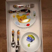 ست قاشق و چنگال ۶ تایی کودک